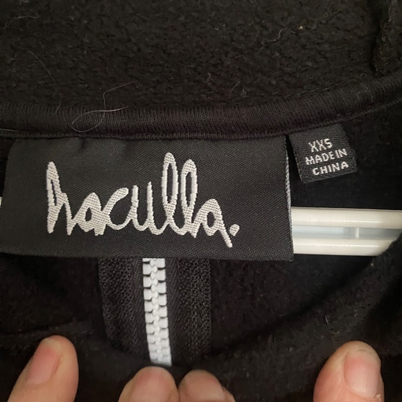 Men’s HACULLA hooded black sweatshirt. Men’s XXS. Like New Condition. No issues - Picture 5 of 9